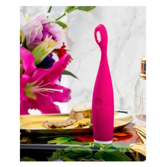 NEW Foreo Issa play pink silicone toothbrush
